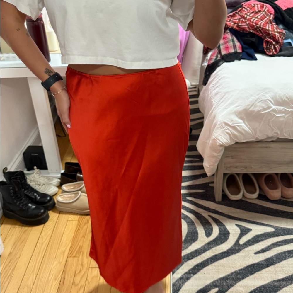 Topshop Elegant Red Women's Skirt
